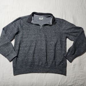 Lee Boys Quarter Zip Pull Ovet Sweater Size Medium